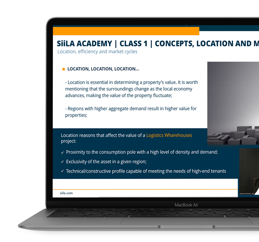 Laptop Displaying SiiLA Academy Slide Presentation Laptop Displaying SiiLA Academy Slide Presentation